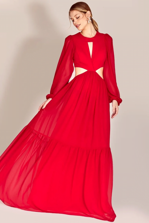 VESTIDO MELINDA VERMELHO