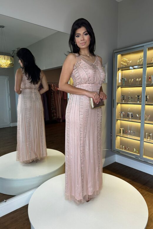 VESTIDO OLYMPIA ROSA