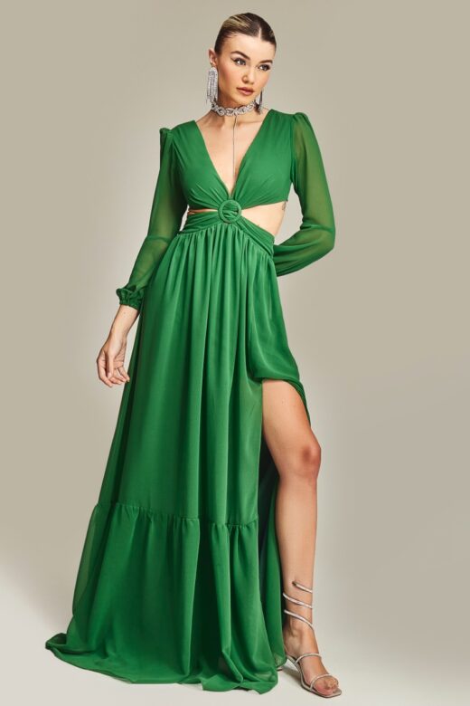 VESTIDO MÁLAGA VERDE