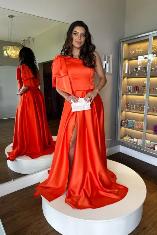 VESTIDO SAMIRA LARANJA