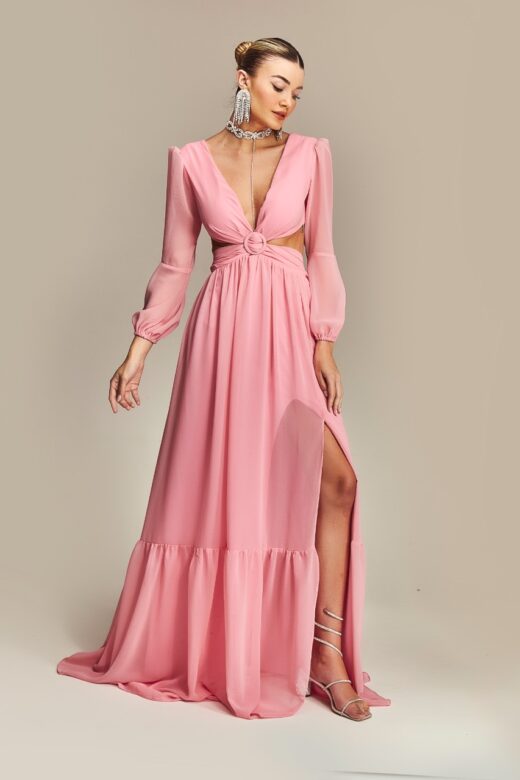 VESTIDO MÁLAGA ROSA