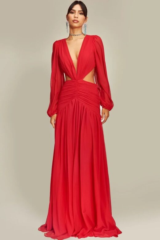 VESTIDO MONICA VERMELHO