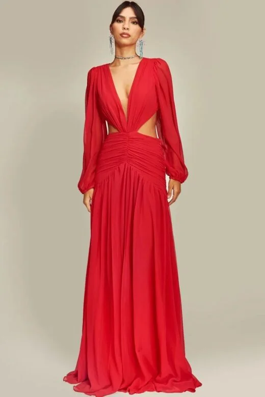 VESTIDO MONICA VERMELHO