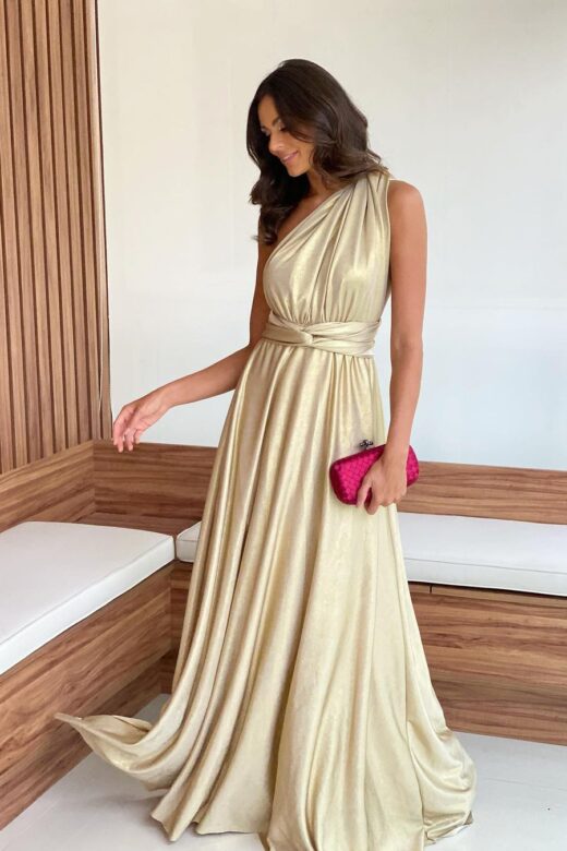 VESTIDO RAMONA DOURADO