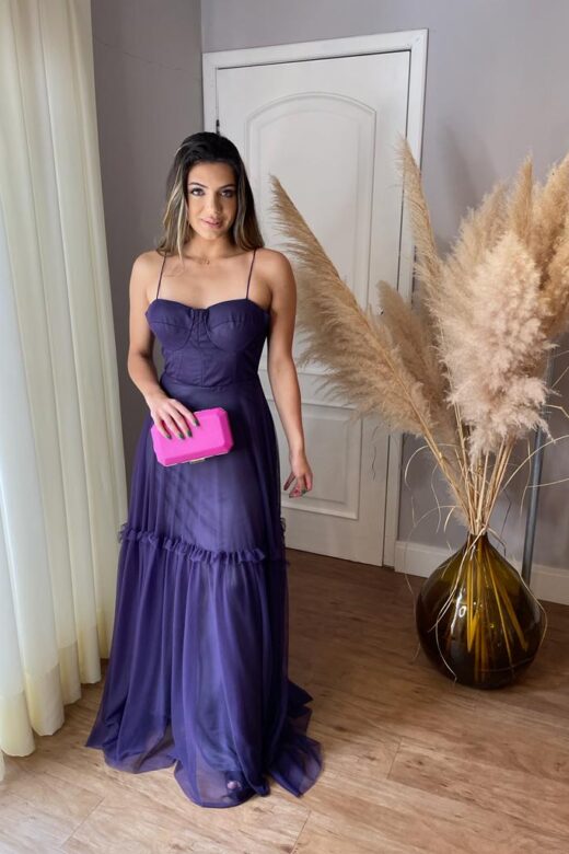 VESTIDO SAMARA ROXO