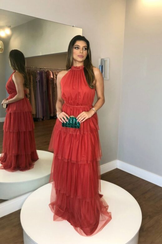 VESTIDO MIA TERRACOTA