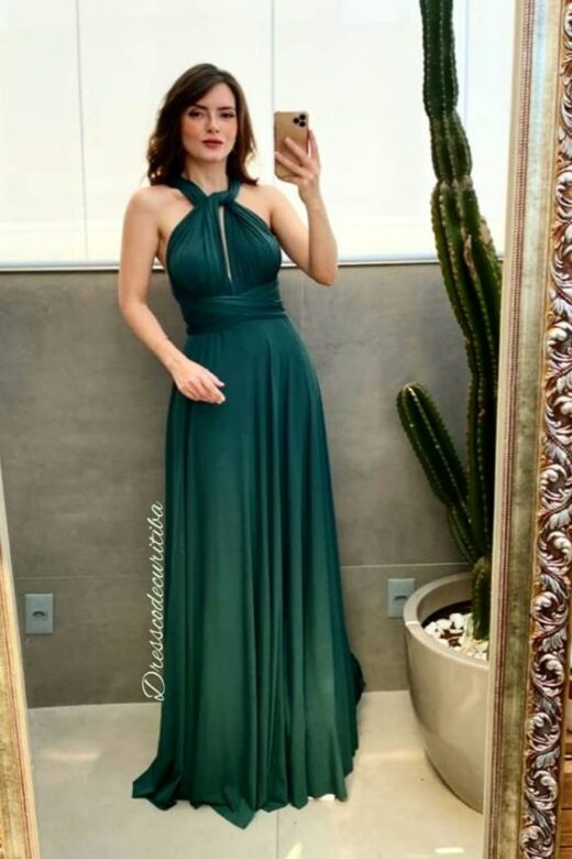 VESTIDO  RAMONA VERDE VESTIDO  RAMONA VERDE