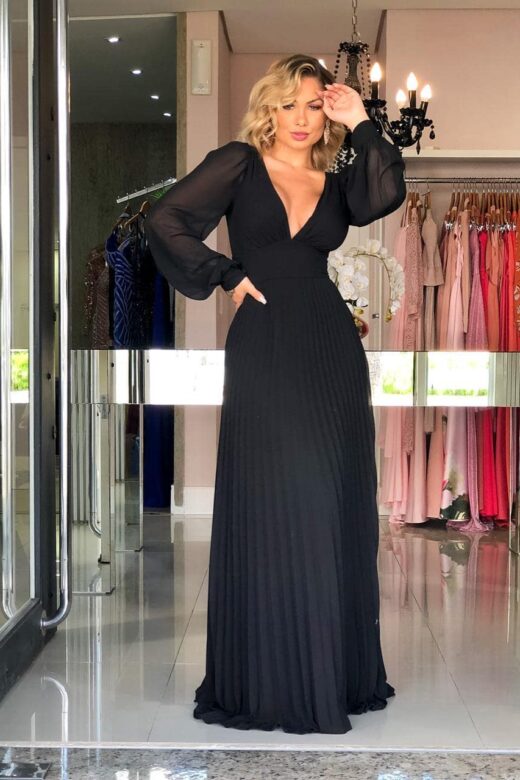 VESTIDO ARIANE PRETO