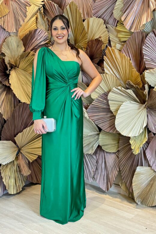 VESTIDO JUSTINE VERDE VESTIDO JUSTINE VERDE