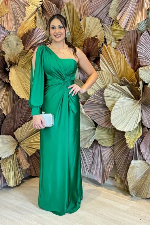 VESTIDO JUSTINE VERDE