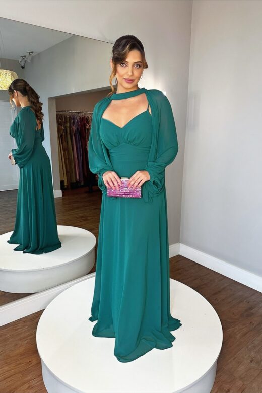 VESTIDO VITÓRIA VERDE