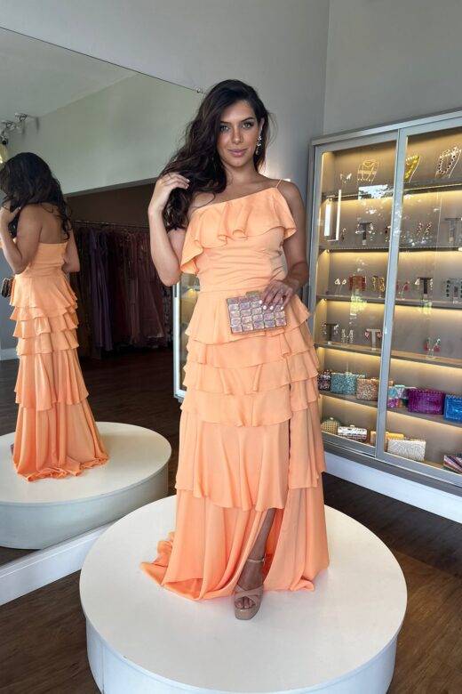 VESTIDO FRANCISCA CORAL