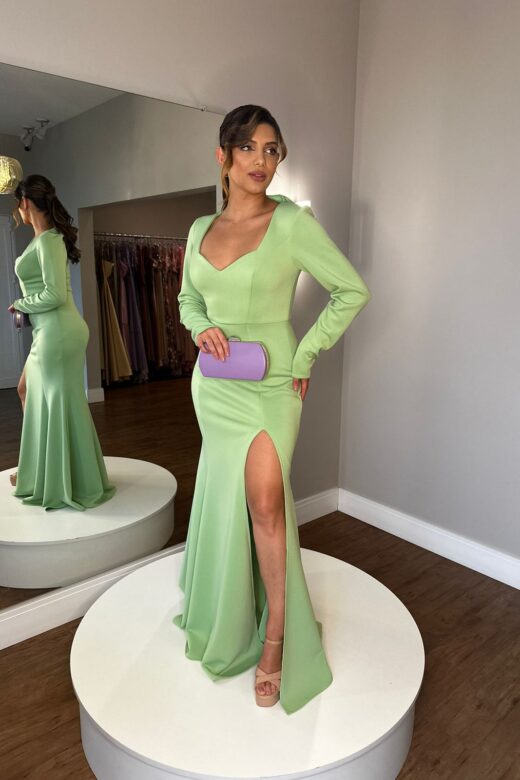 VESTIDO MARIANE MENTA