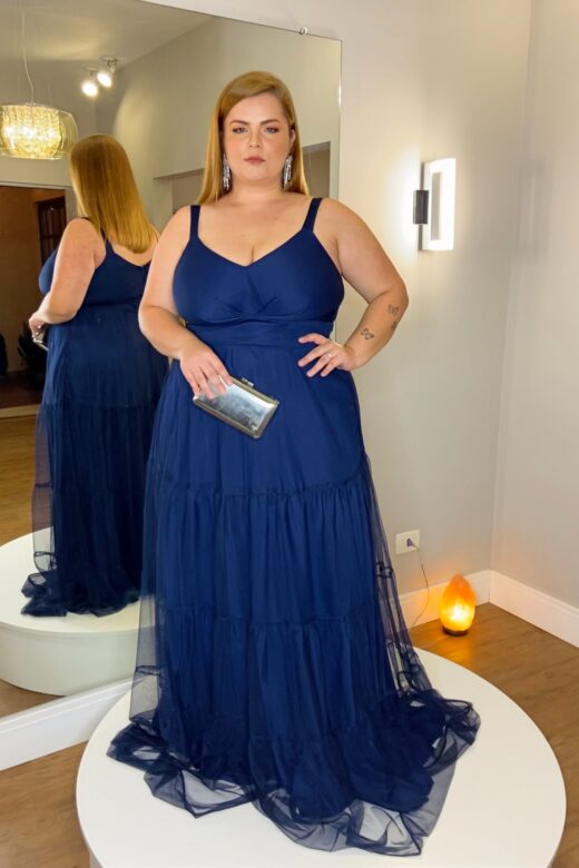 VESTIDO DÓRIS MARINHO