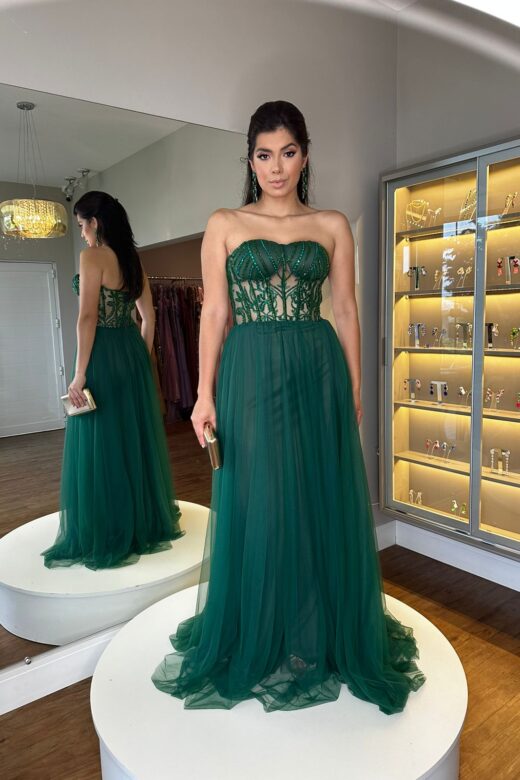 VESTIDO JÚLIA VERDE