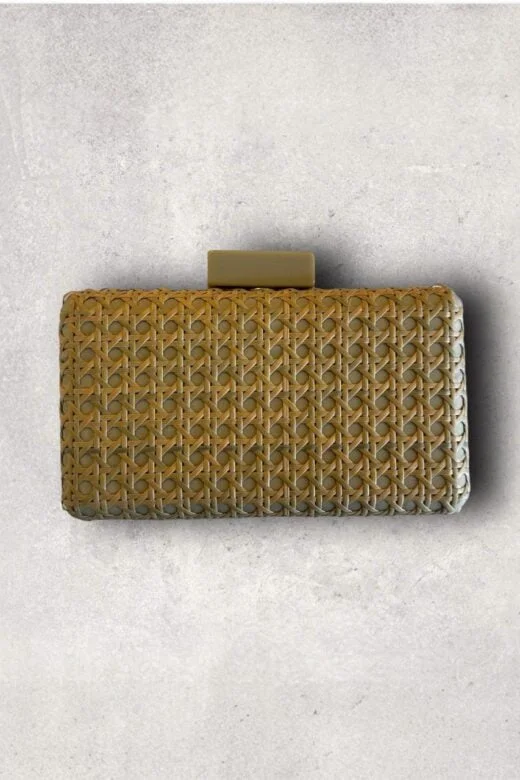 Clutch Palha Nude