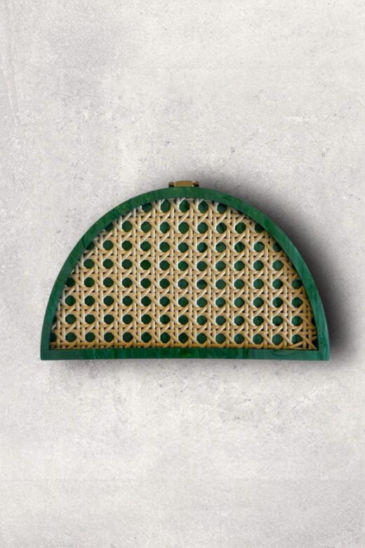 Clutch Verde Palha