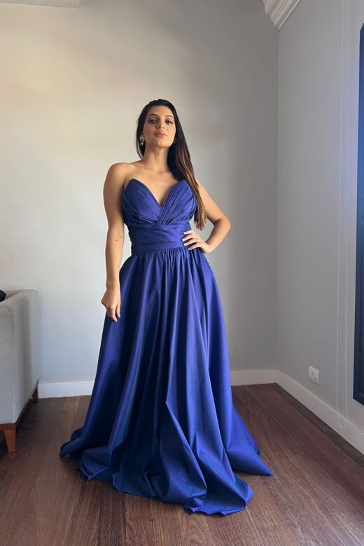 VESTIDO ALINE AZUL