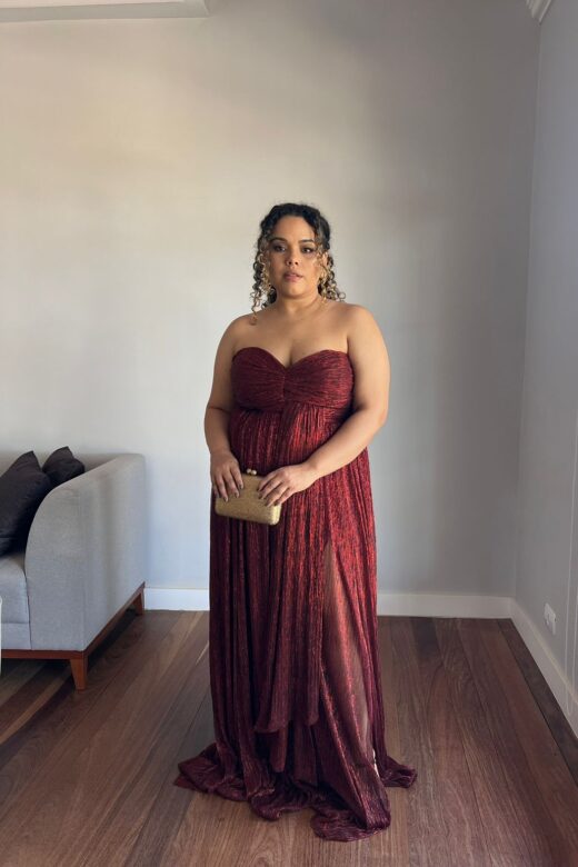 VESTIDO FLÁVIA MARSALA (MULTIFORMAS)