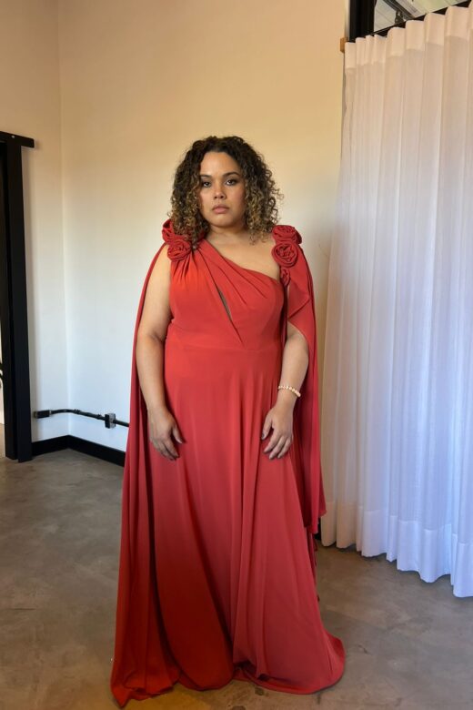 VESTIDO CAROLINA TERRACOTA