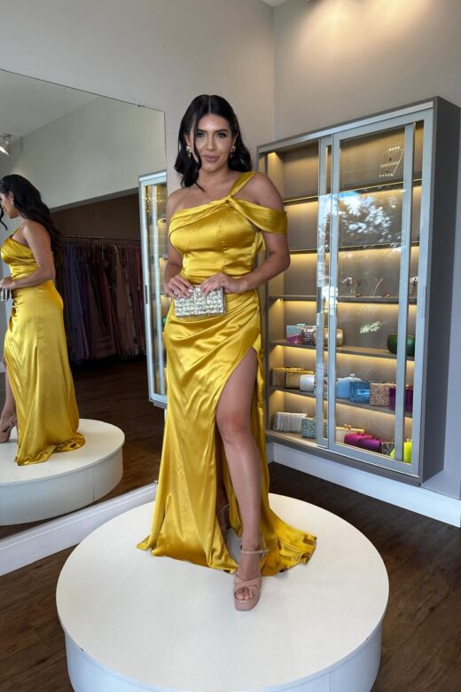 VESTIDO KELLY AMARELO