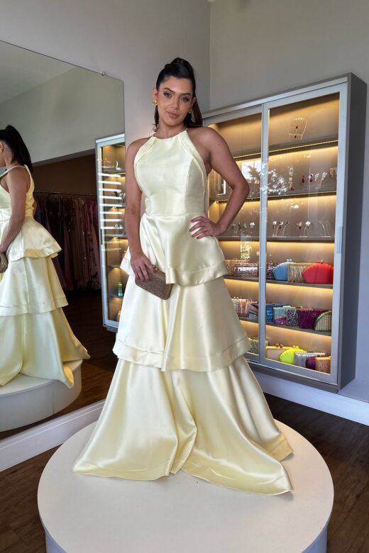 VESTIDO LOUISE AMARELO