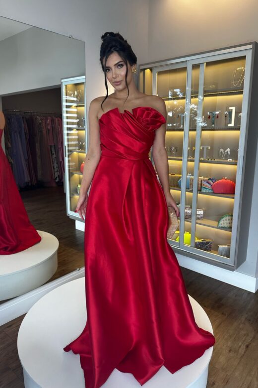 VESTIDO LAVÍNIA VERMELHO