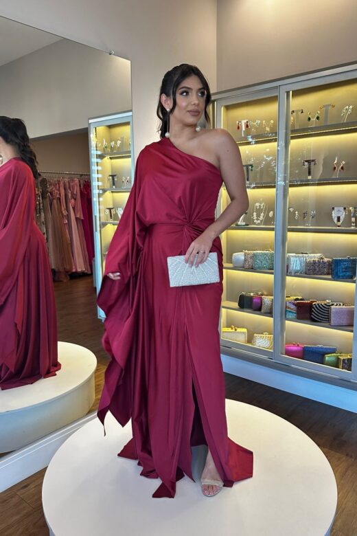 VESTIDO MILLER MARSALA