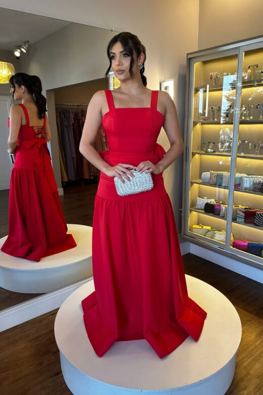 VESTIDO ISADORA VERMELHO