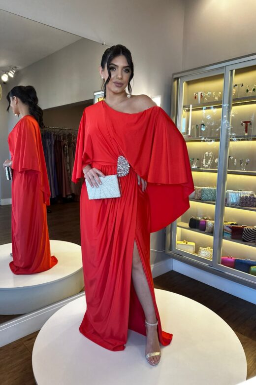 VESTIDO CARINA LARANJA