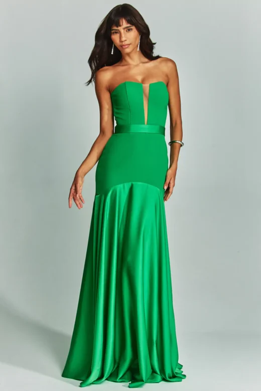 VESTIDO CHAY VERDE