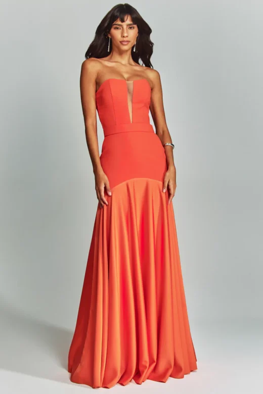 VESTIDO CHAY LARANJA