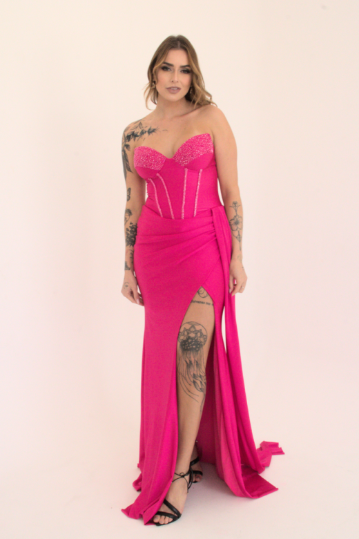 VESTIDO PRADA PINK