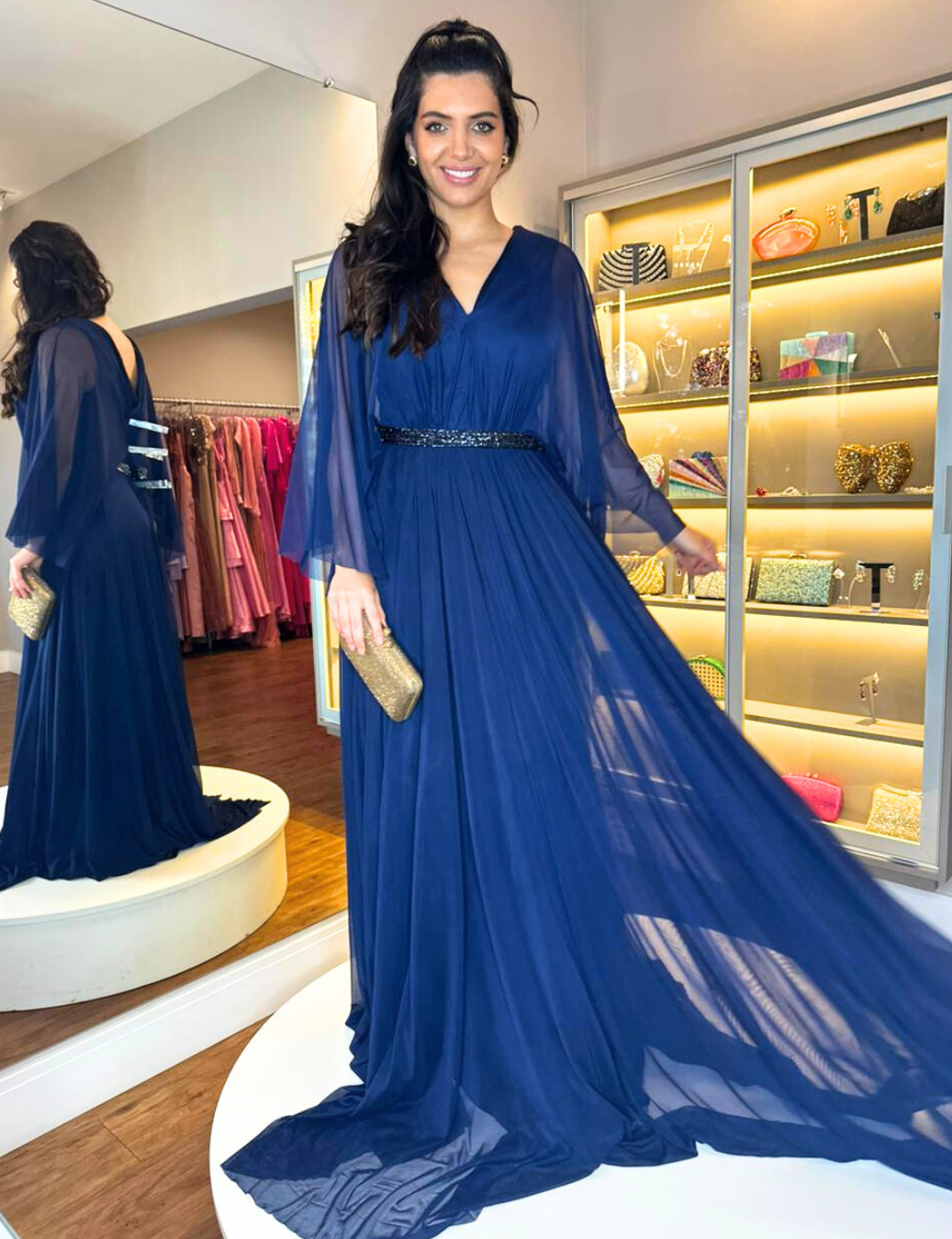 VESTIDO AMÉLIA MARINHO VESTIDO AMÉLIA MARINHO