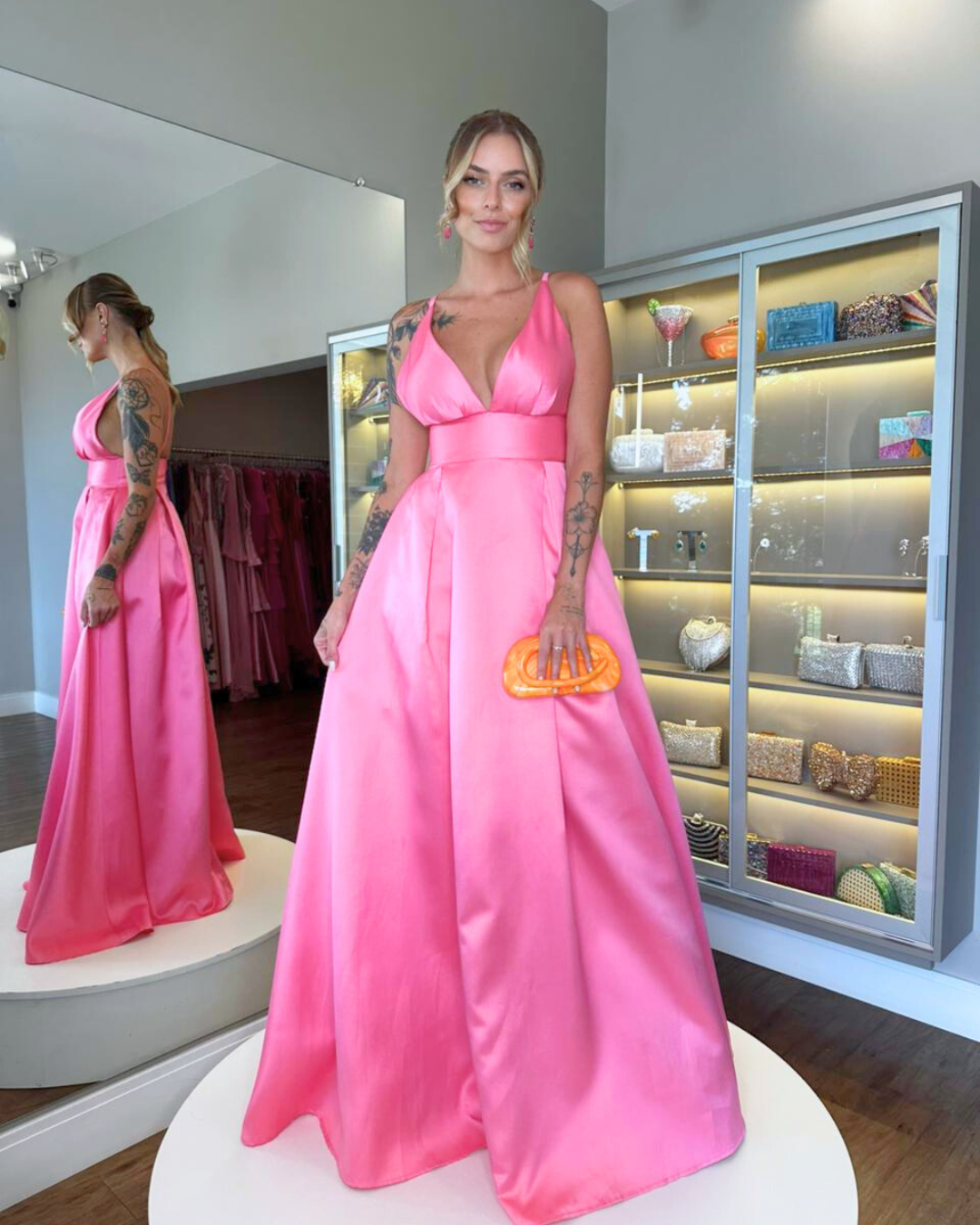 VESTIDO LIAH ROSA VESTIDO LIAH ROSA