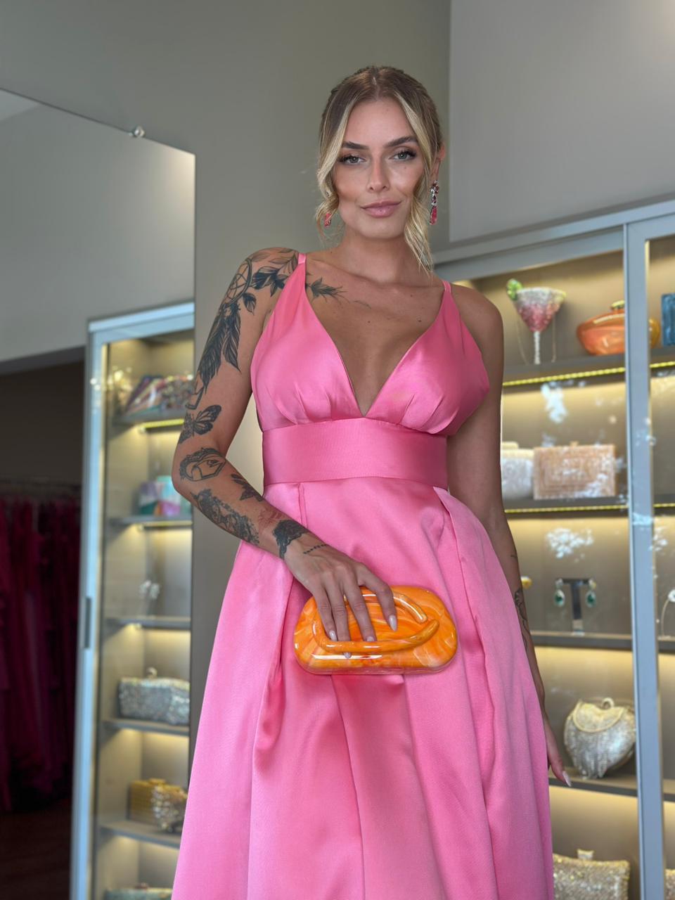 VESTIDO LIAH ROSA VESTIDO LIAH ROSA