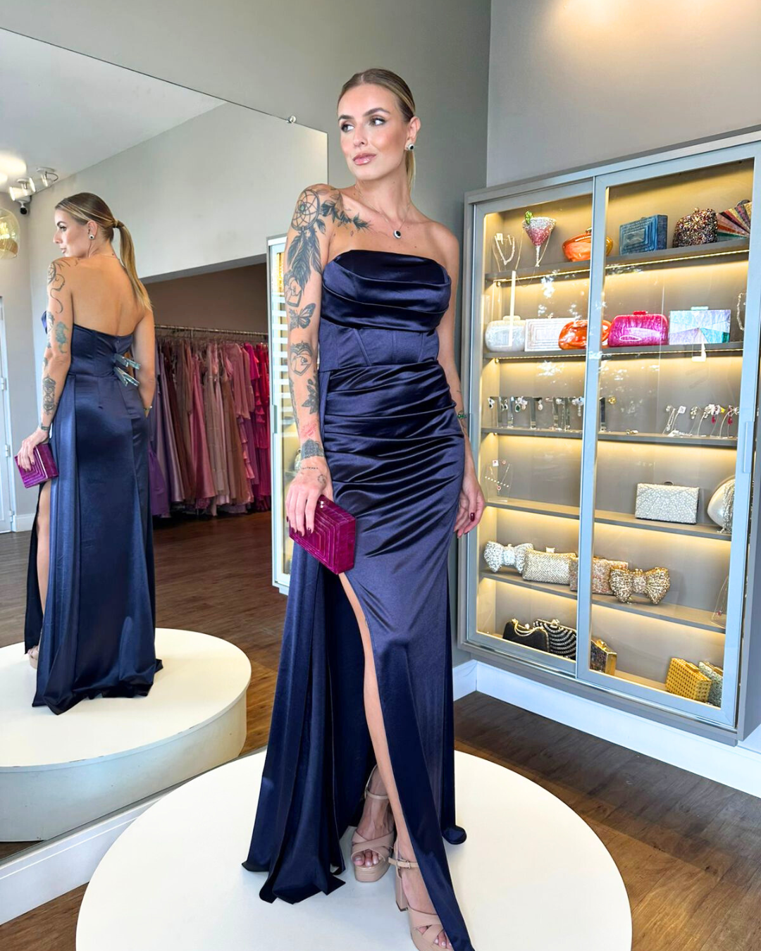 VESTIDO LUMA MARINHO VESTIDO LUMA MARINHO