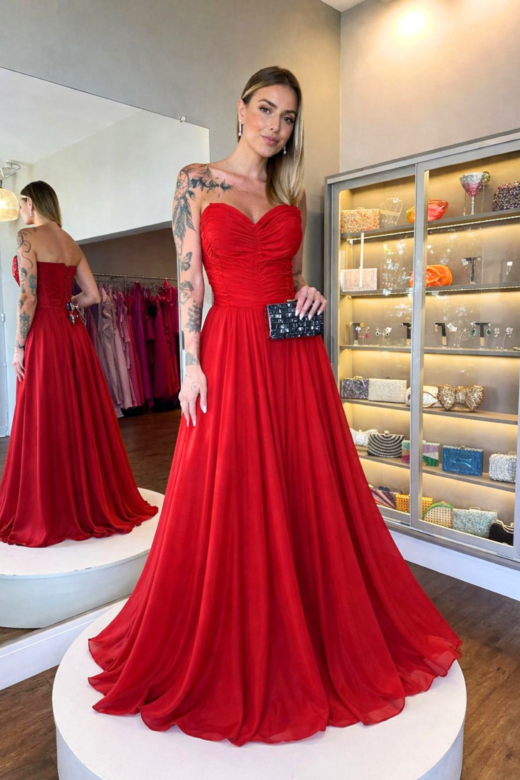 VESTIDO SASHA VERMELHO