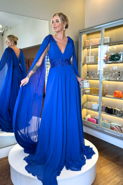 VESTIDO CLARICE AZUL
