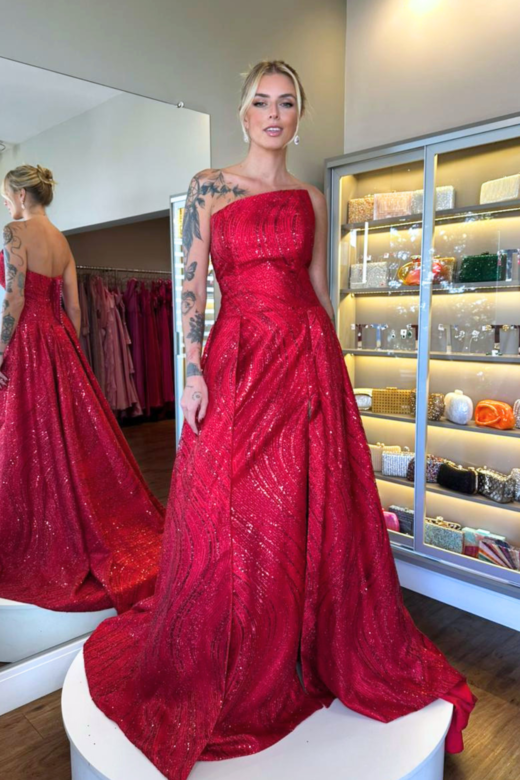 VESTIDO DUDA VERMELHO