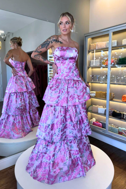 VESTIDO AMÁBILE ROSA (3 EM 1)