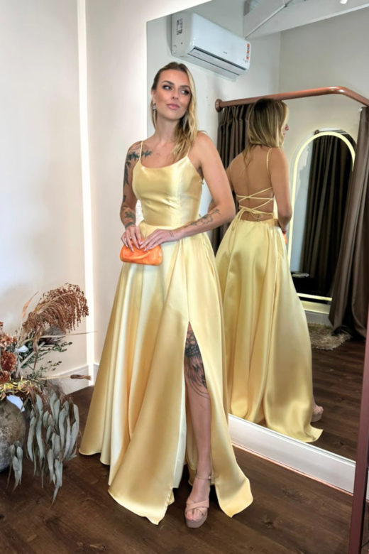 VESTIDO SUELEN AMARELO