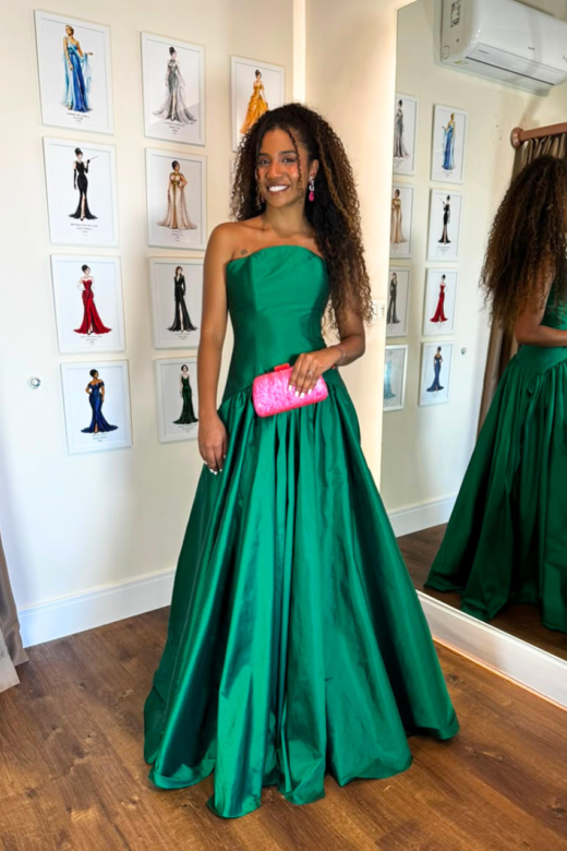 VESTIDO RAFAELA ESMERALDA