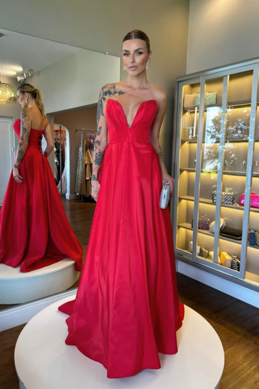 VESTIDO MADRI VERMELHO