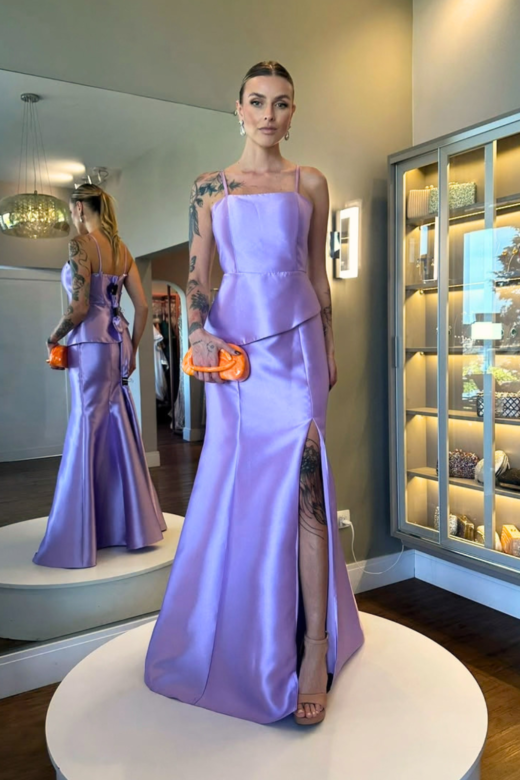 VESTIDO TALITA LILÁS