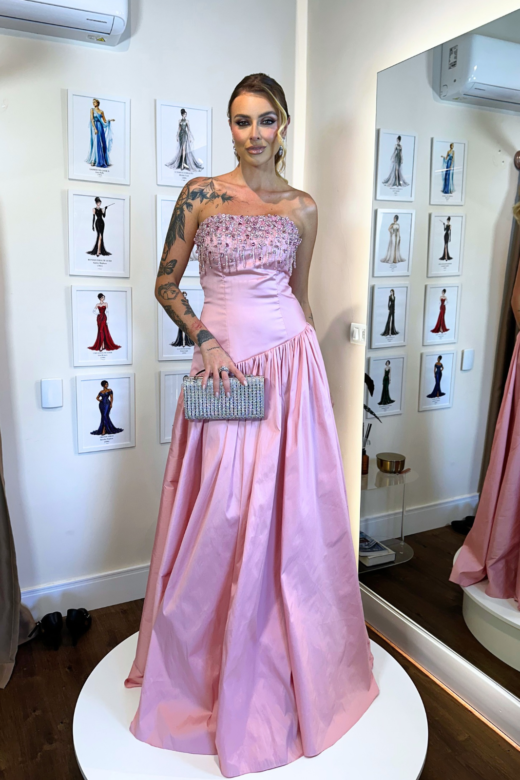 VESTIDO DUBAI ROSÉ